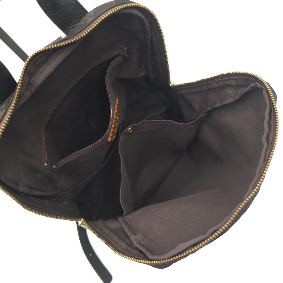 未使用級 russet ラシット モノグラム リュックサック レディース レザー