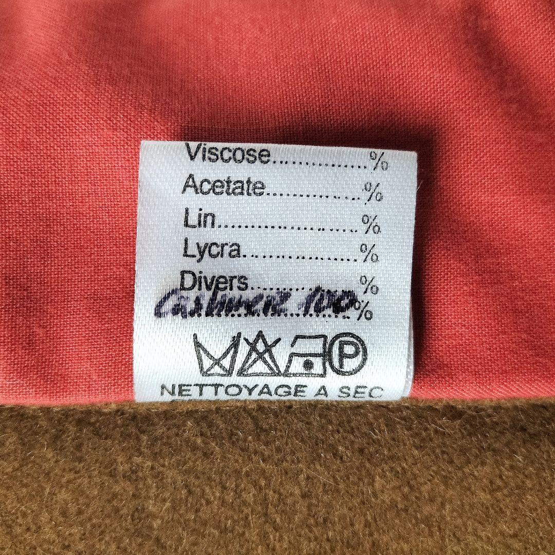 新品 フランス製 seiji kuroki カシミヤ チェスターコート カシミア