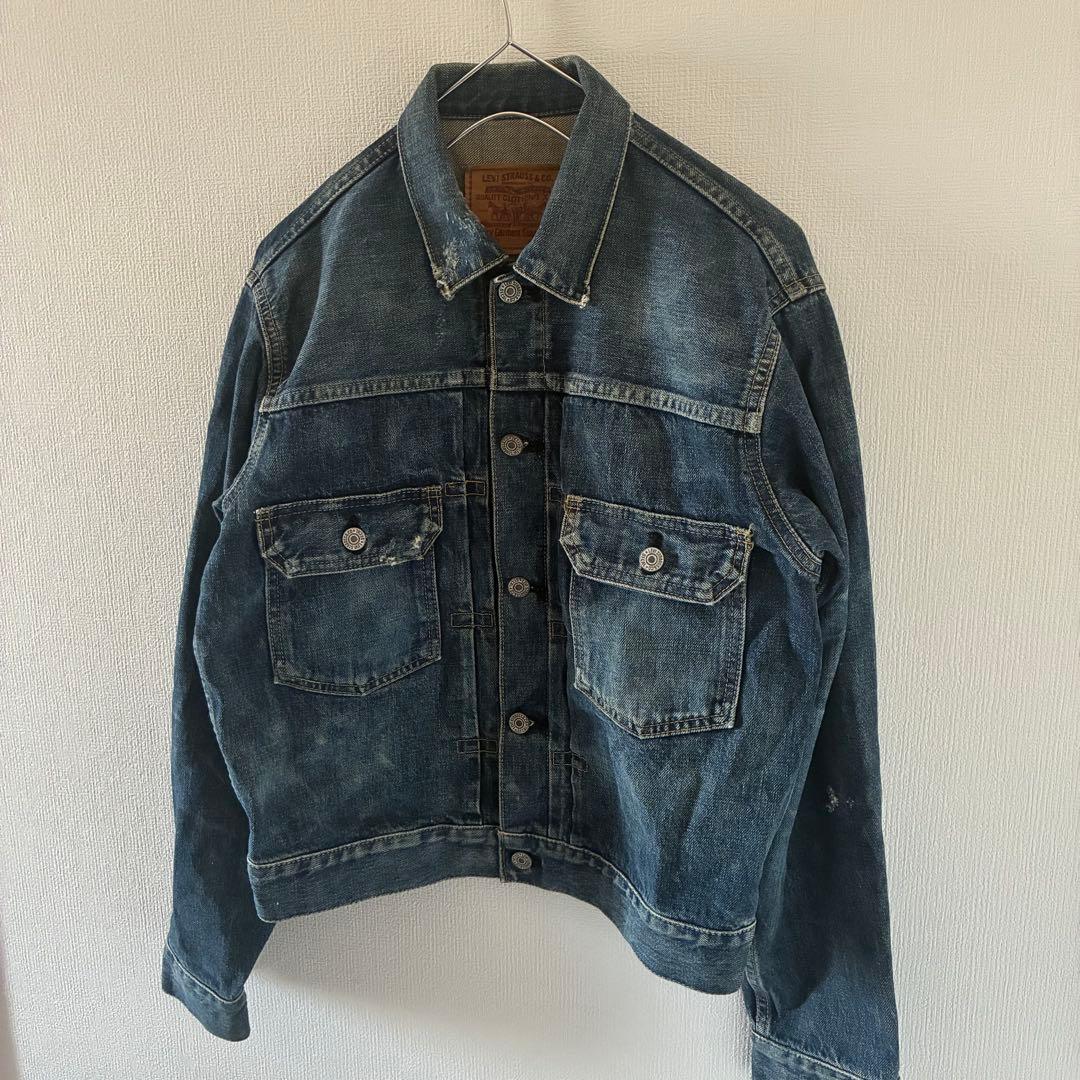 90sLevisリーバイス71507xx復刻デニムジャケットGジャン2nd