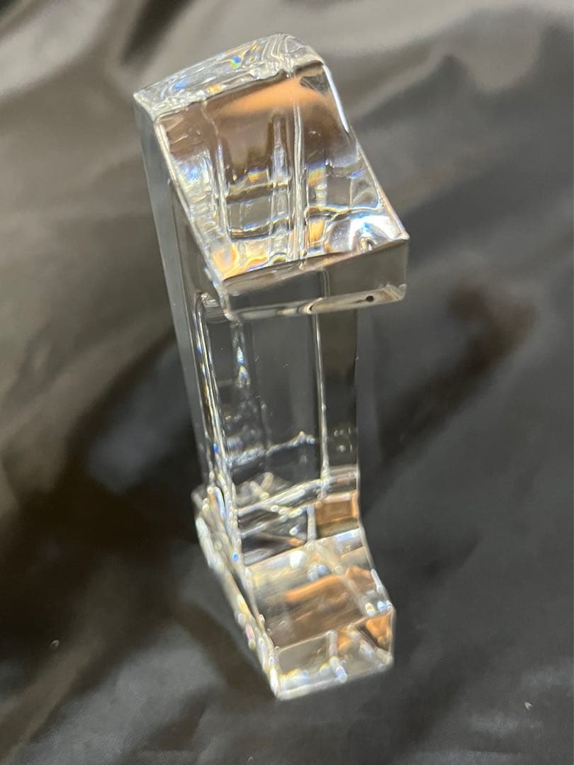 バカラ フィギュリン 置物 ナンバーワン 数字 オブジェ クリスタル No