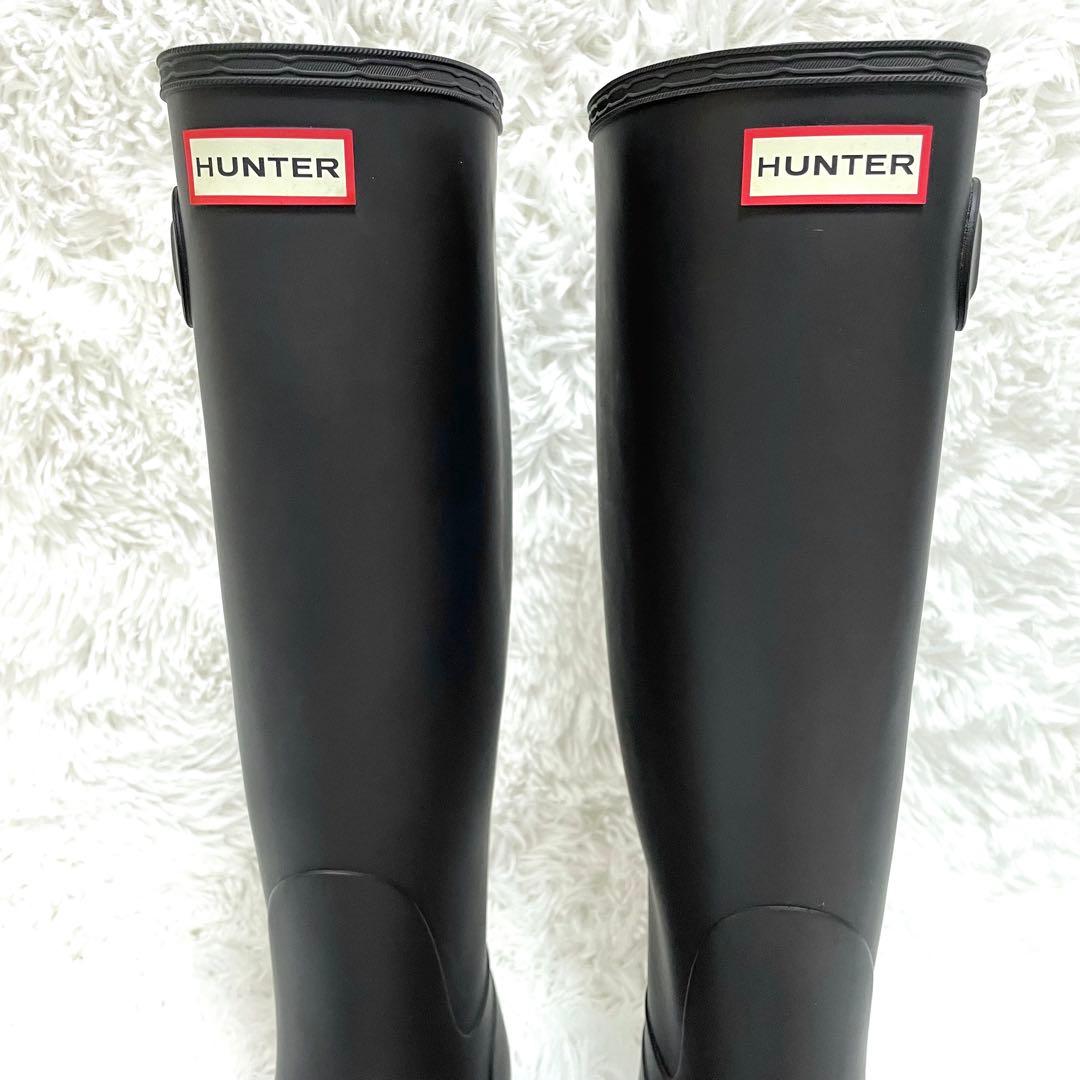 HUNTER ハンター レインブーツ ロングUK6 25cm
