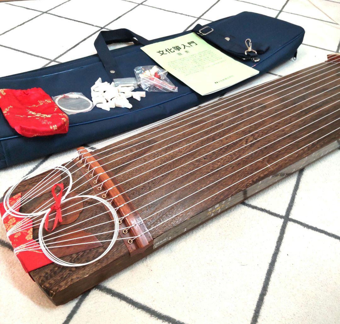 ZEN-ON ゼンオン 全音 文化箏 スタンド付き