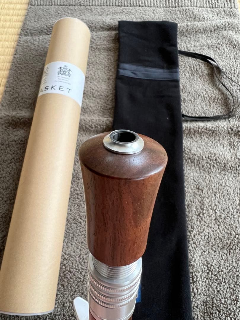 カスケット　5ftピーチウッド杢　ボロンハンドル・トリガー　新品未使用品