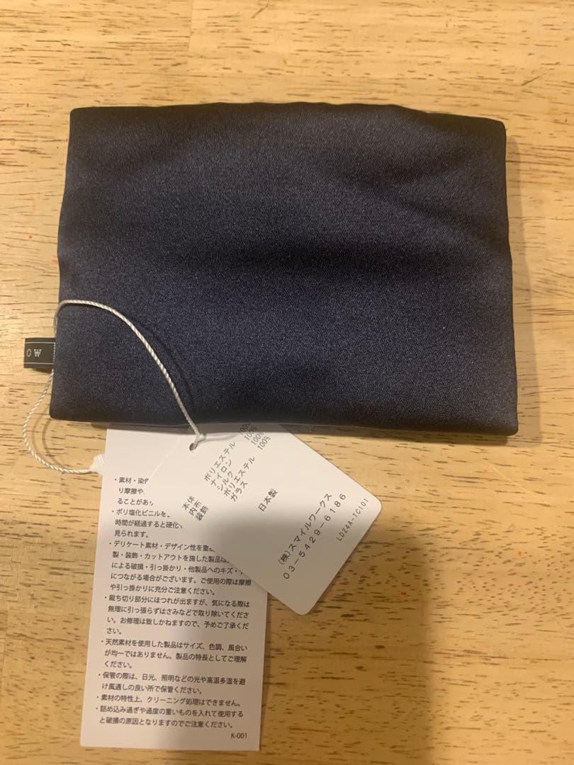 t*n様 【未使用・タグ付き】LUDLOW ポップコーンティッシュケース　ブルー