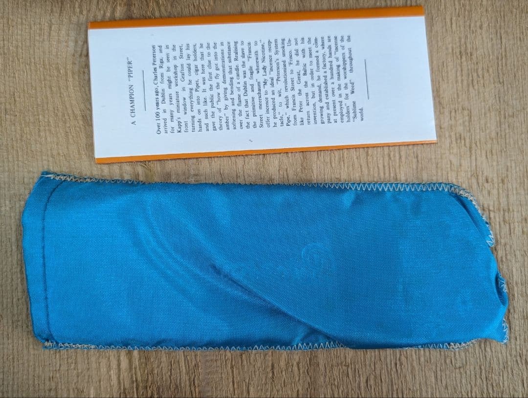 ヴィンテージ　ピーターソン　パイプ　たばこ