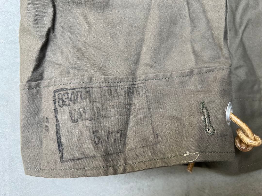 70s 西ドイツ軍幕 パップテント シェルターハーフ キャンプ ポンチョ 実物