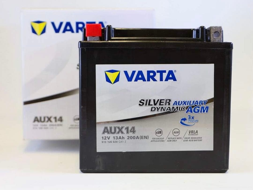 VARTA サブバッテリー 513106020G412 AGM AUX14