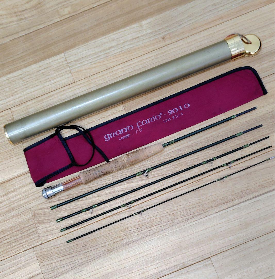 美しいディープグリーン 7ft ＃3/4 5ps ケース付 - メルカリ