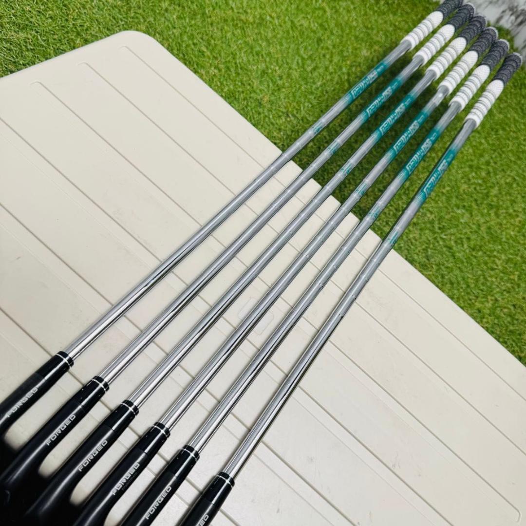 【美品】キャロウェイ APEX Ti FUSION メンズアイアン 6本 S