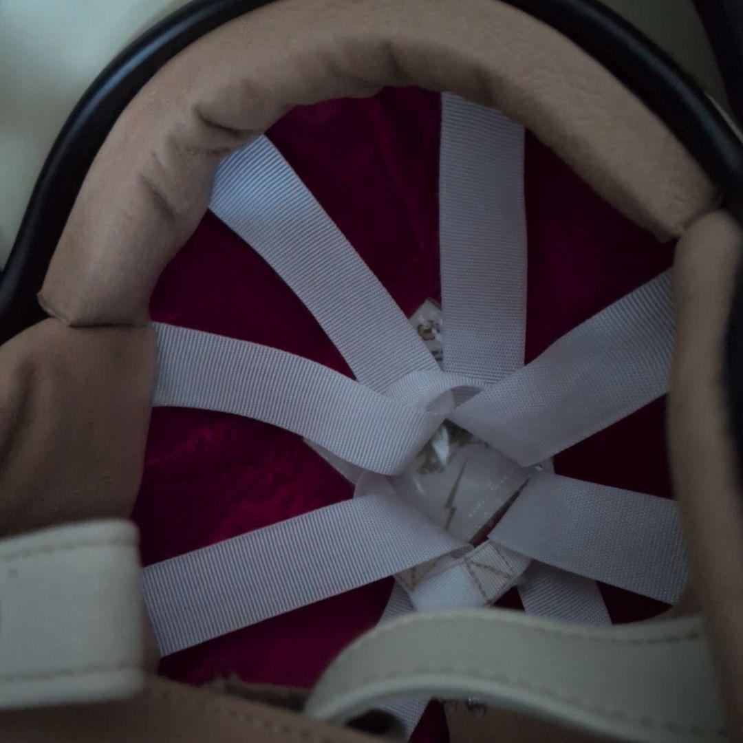 AVIAKITアイボリー バイク用ヘルメット