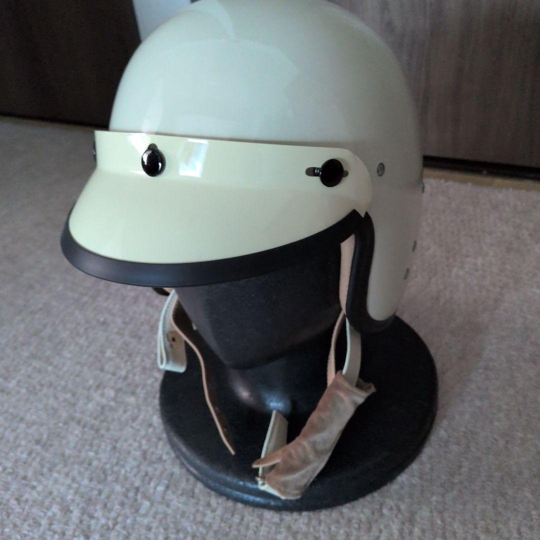 AVIAKITアイボリー バイク用ヘルメット