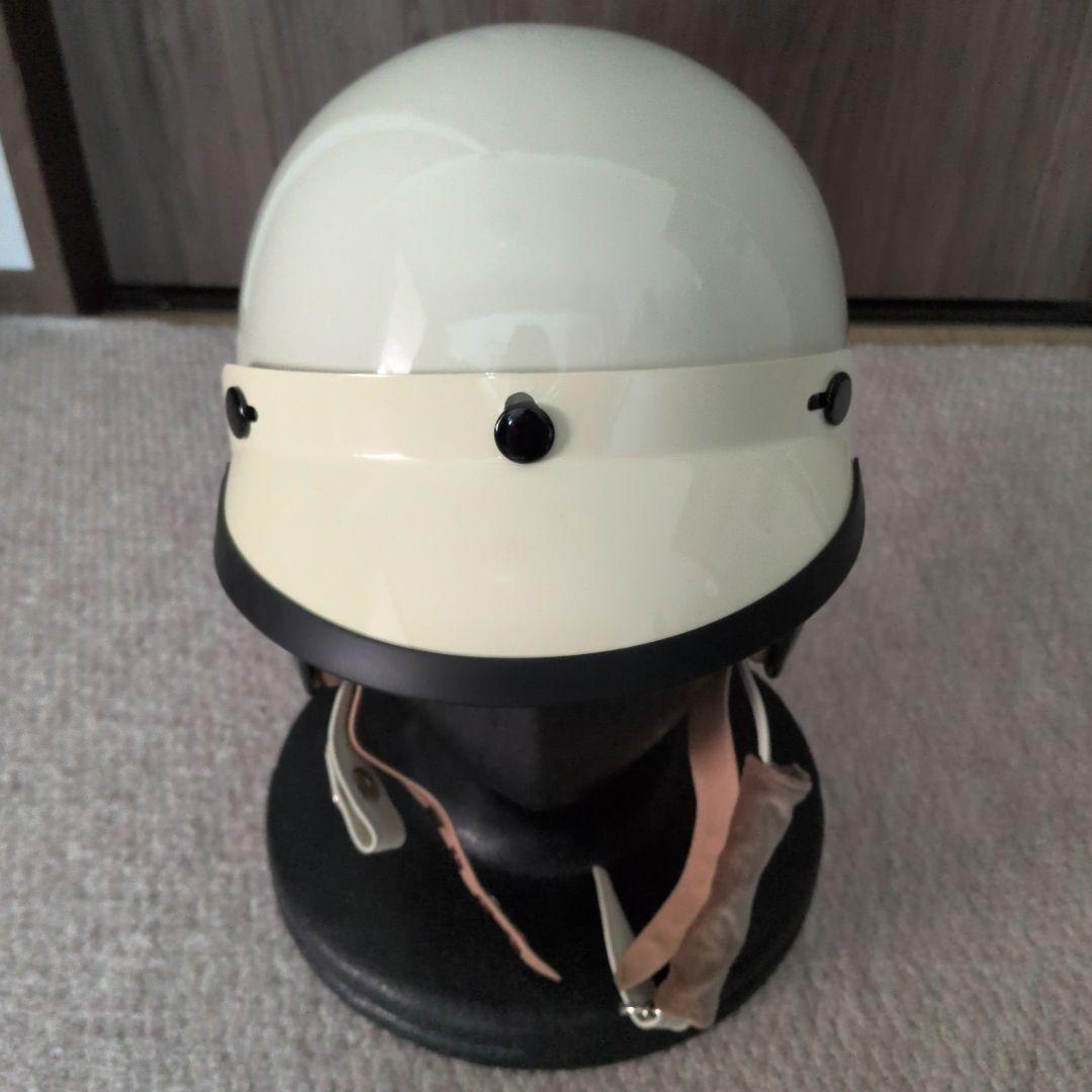 AVIAKITアイボリー バイク用ヘルメット