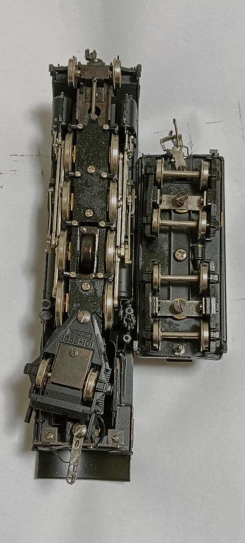 HOゲージ カツミ D51半流蒸気機関車、カンモーター、メンテナンス済