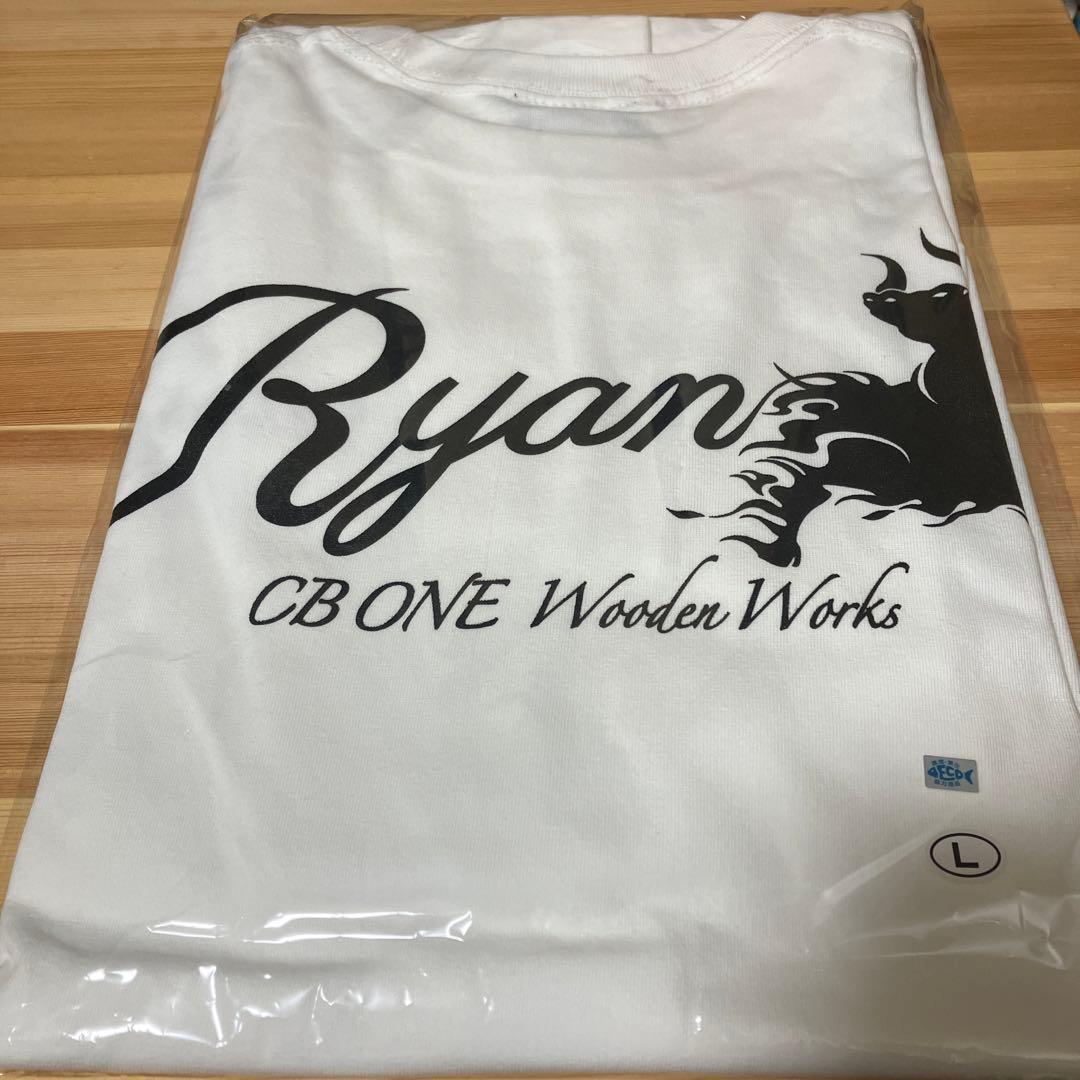 新品 cb one ライアンロングTシャツ L 白 2026 釣りフェス - メルカリ