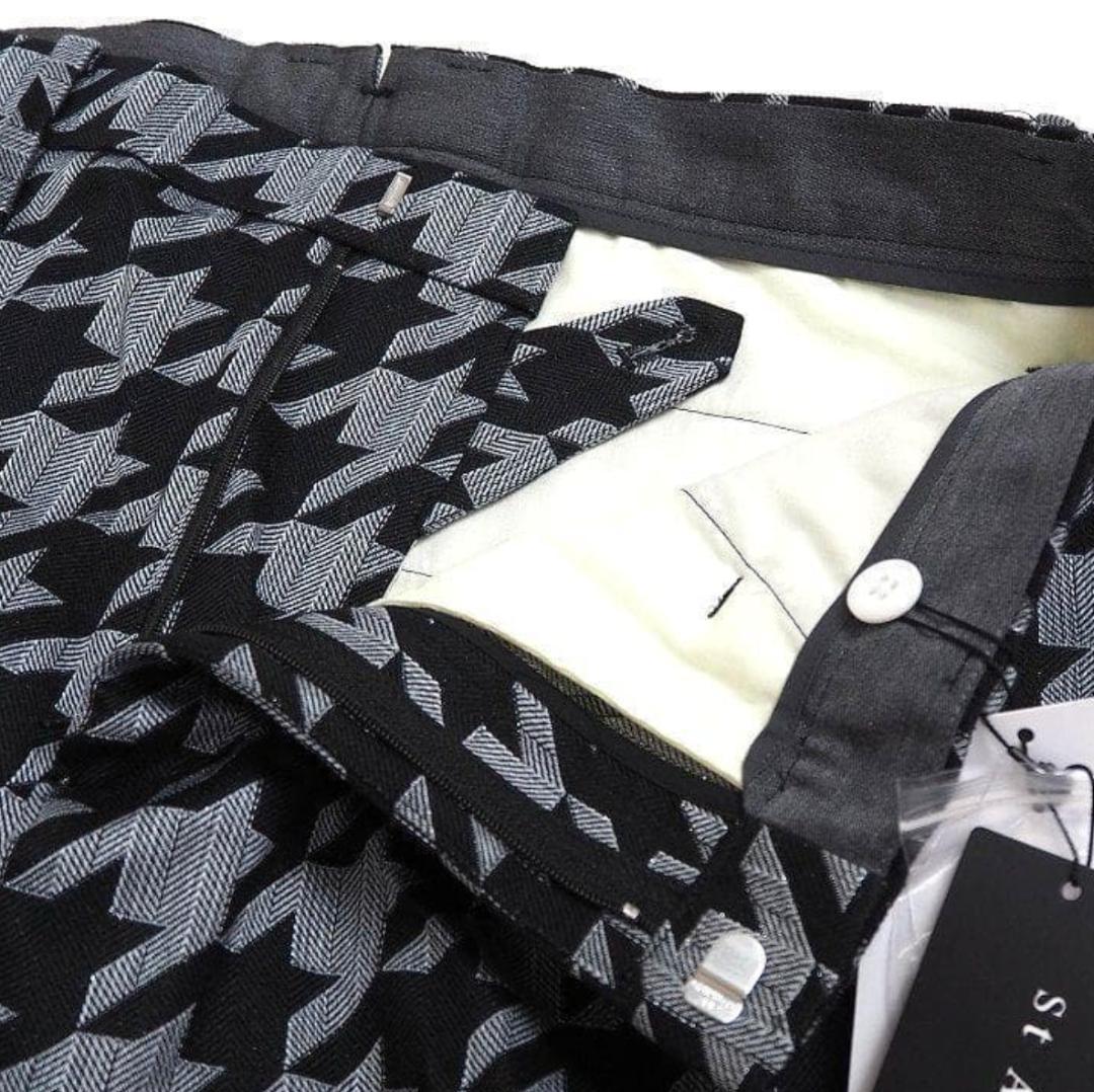 ST ANDREWS ハウンドトゥースパンツ 新品