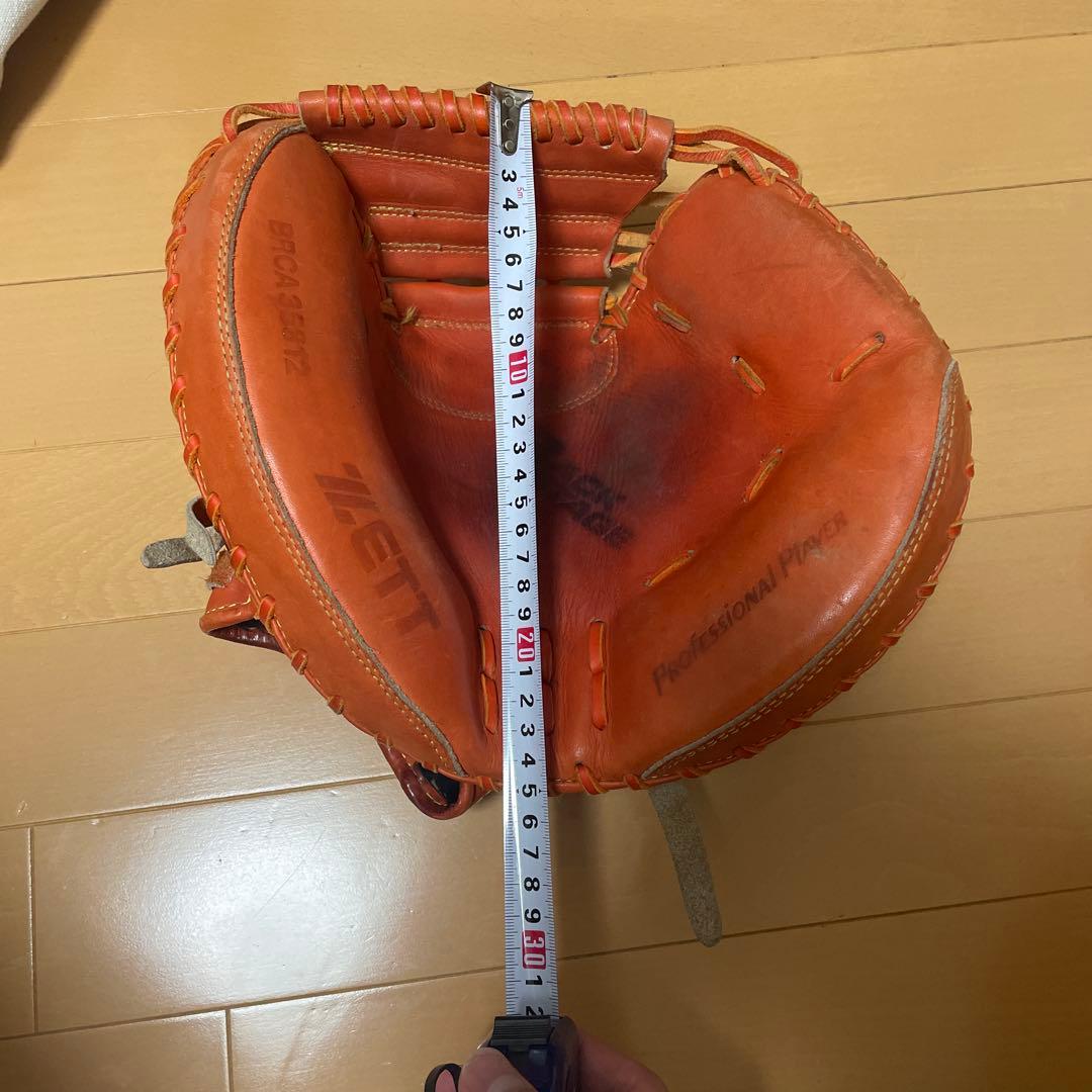 ゼット軟式キャッチャーミット(オレンジ 説明に新しい内容を追加しました
