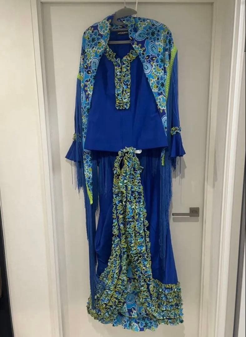 【新品未使用】フラメンコ衣装 lopez de santos ブルー