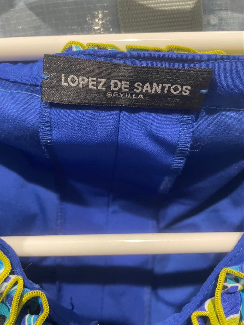 【新品未使用】フラメンコ衣装 lopez de santos ブルー