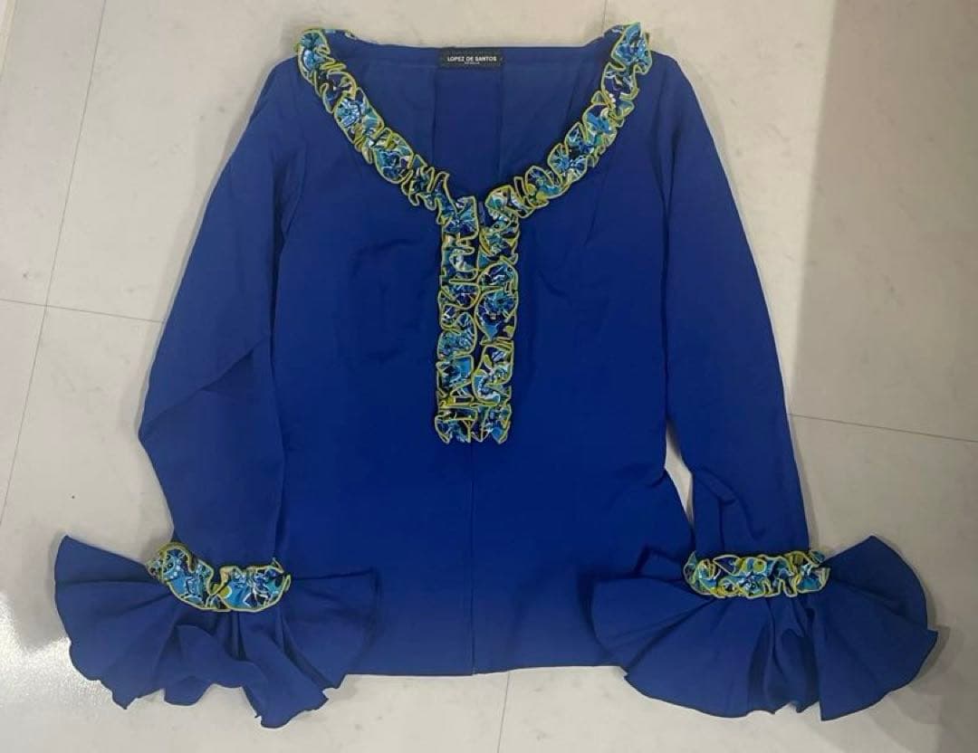 【新品未使用】フラメンコ衣装 lopez de santos ブルー