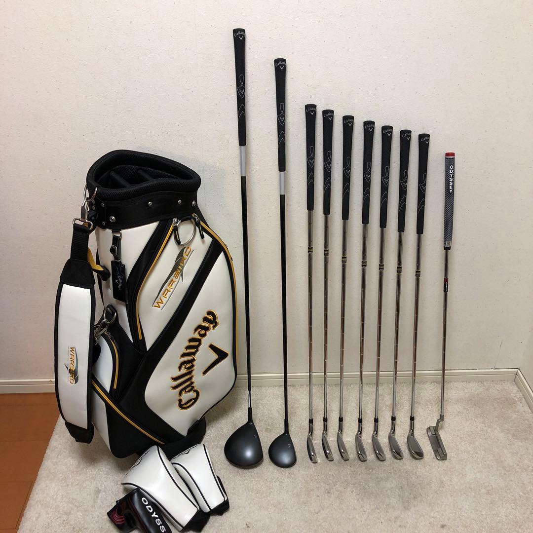 ほぼ未使用❗️超人気モデル❗️ゴルフクラブセット　メンズ　初心者用
