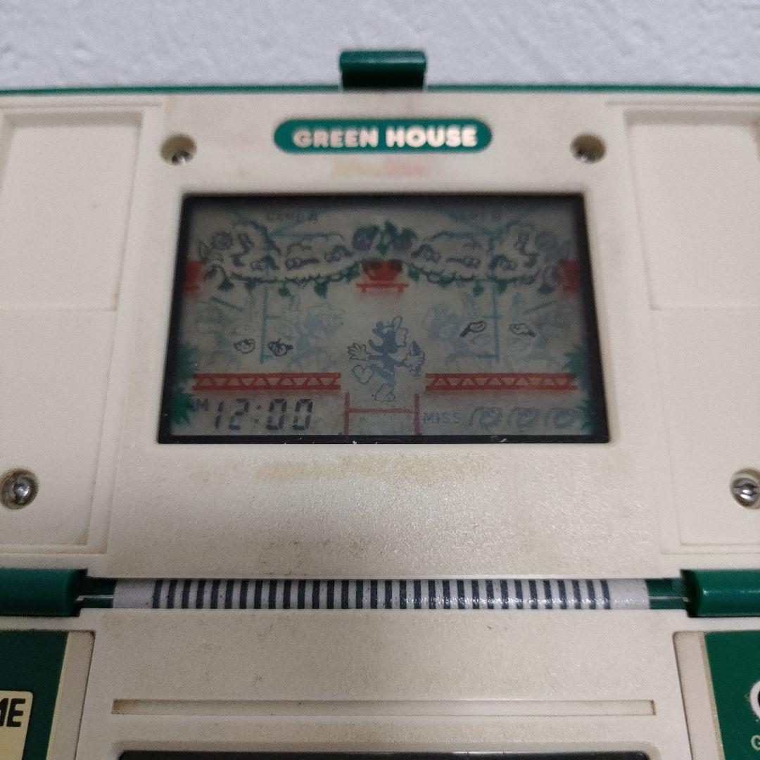 ゲーム＆ウォッチグリーンハウスNintendo任天堂ニンテンドー