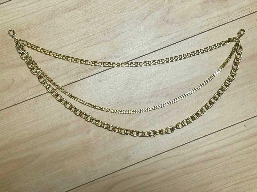 MARS♡ハートビジューチェーンベルト・チャーム♡美品♡平成♡激レア