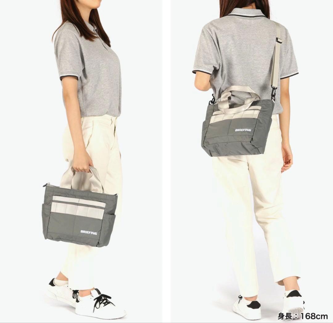 地底人様専用 【新品•タグ付】BRIEFING GOLF グレー トートバッグ