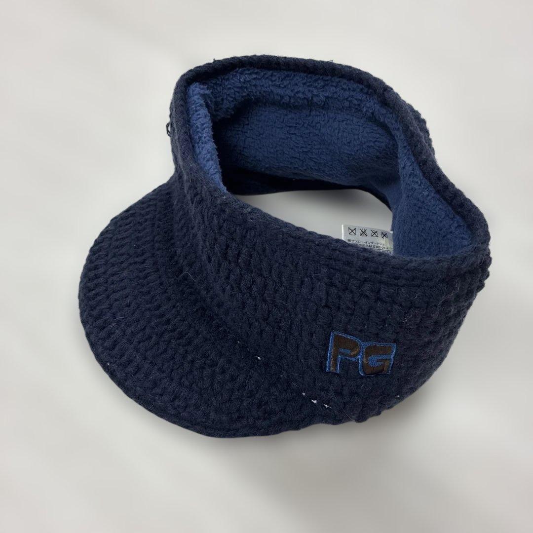 PEARLY GATES ネイビー バイザー - メルカリ