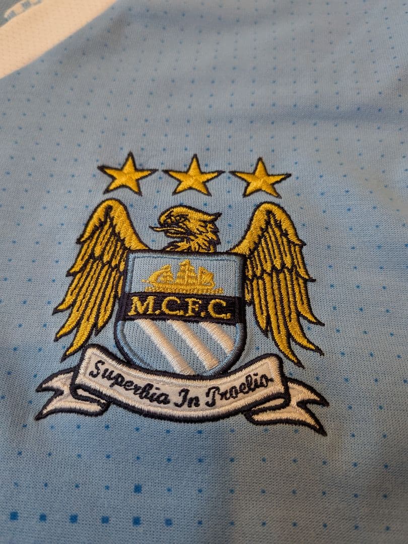 UMBRO11/12マンチェスターシティ長袖ユニフォームNo.19ナスリ