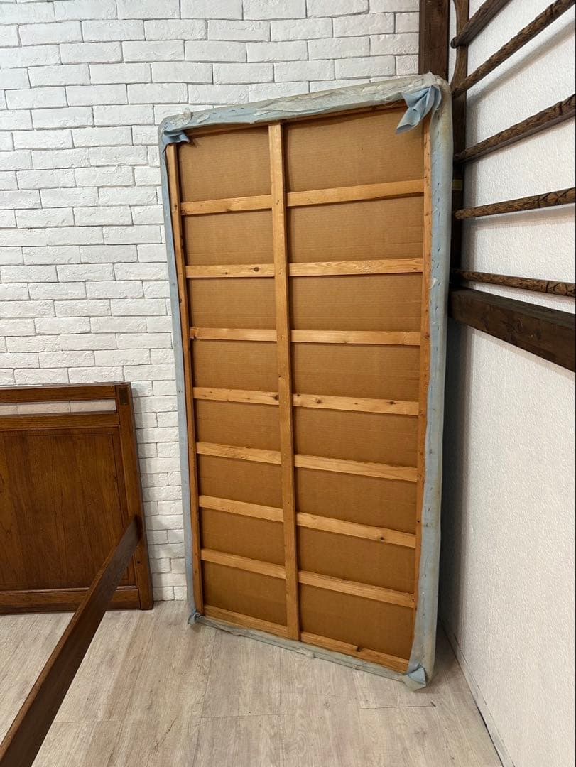 【ぷらまい】1960アメリカ　ビンテージ　シングルベッドフレーム