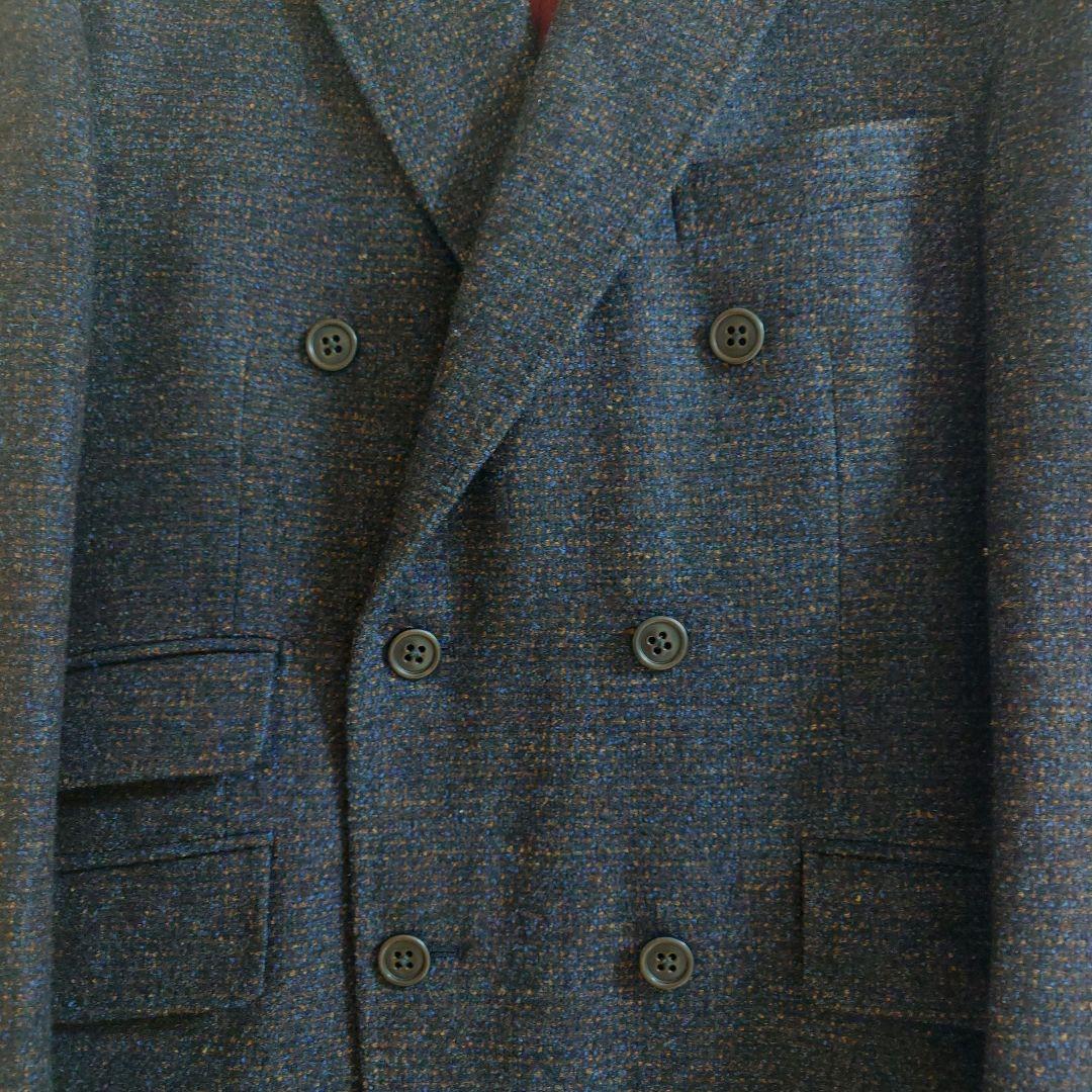 麻布テーラー ダブルジャケット ヴィターレ・バルべリス・カノニコ