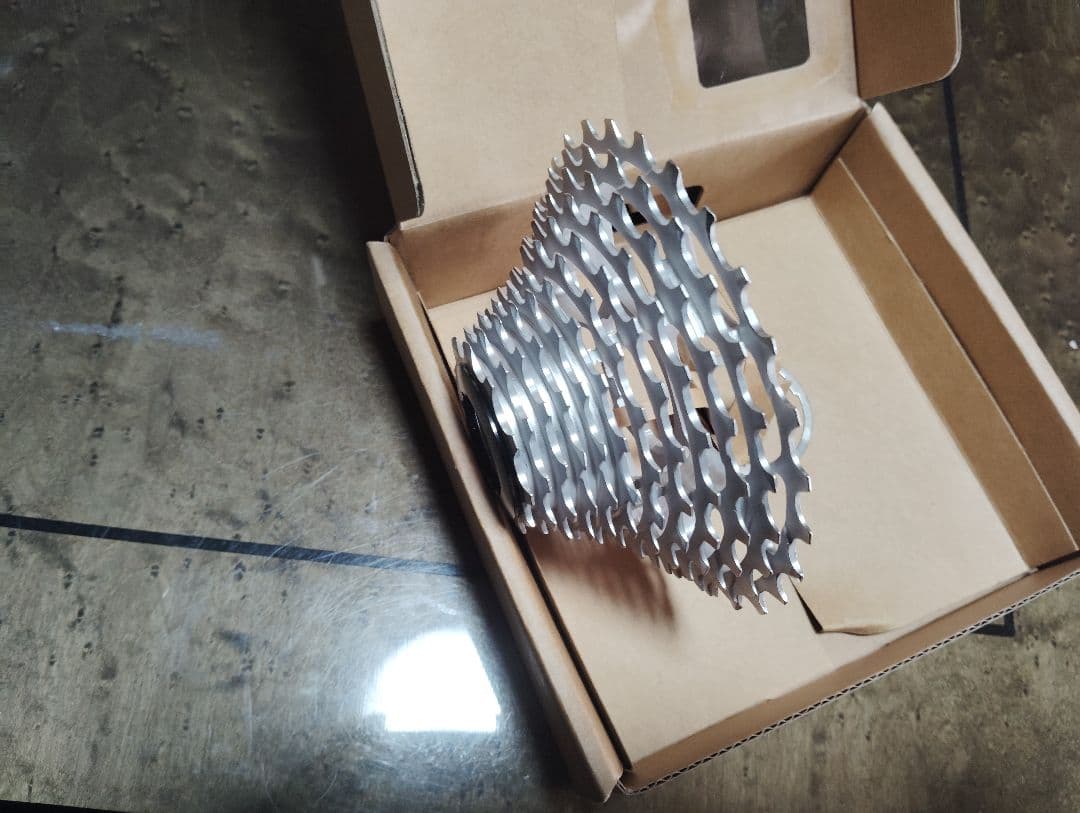 スプロケット ハニカム構造 シルバー