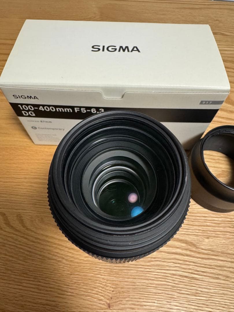 SIGMA 100-400mm F5-6.3 DG Canon EF 箱付き