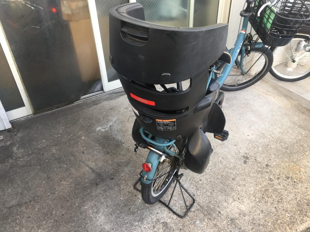 地域限定送料無料 パスバビー 子供乗せ 15,4AH 青系 神戸市 電動自転車