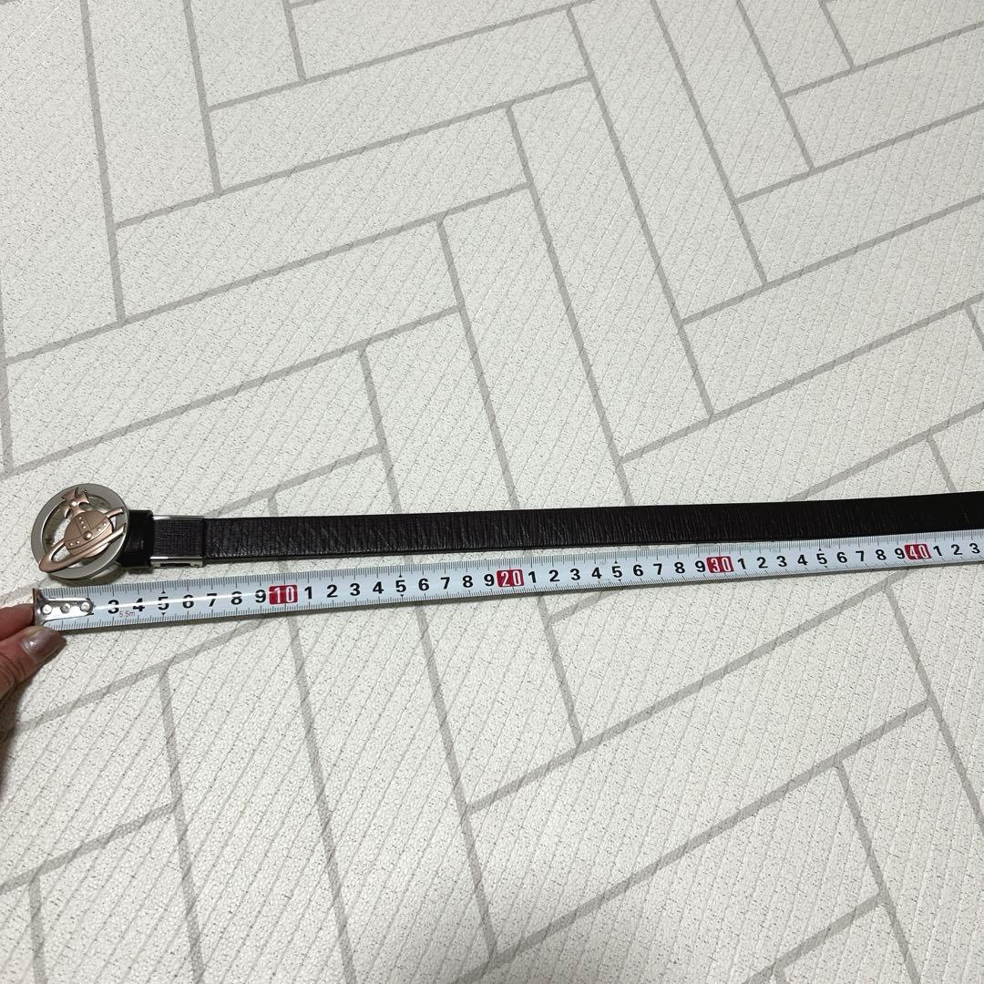 ヴィヴィアンウエストウッド　オーブ　ベルト　レディース　ダークブラウン