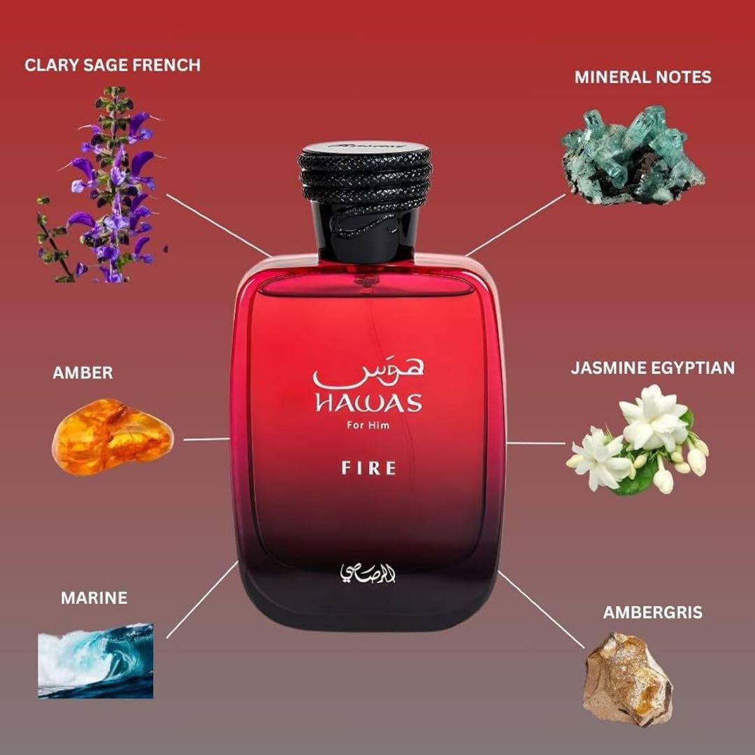 RASASI HAWAS FIRE 100ml 新品未使用 - メルカリ