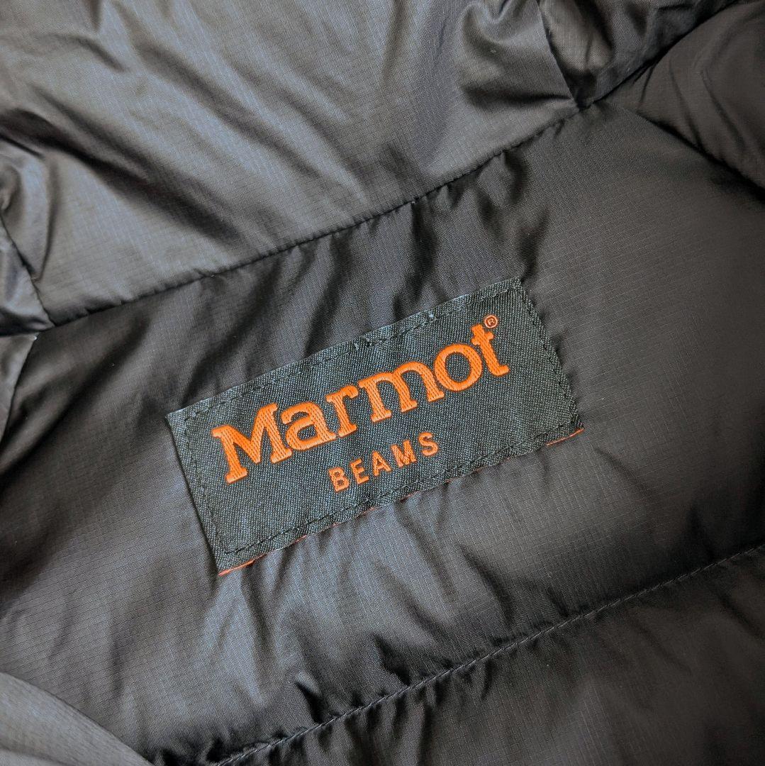 Marmot ｘ Ray BEAMS 別注 ダウンポンチョ マーモット ビームス