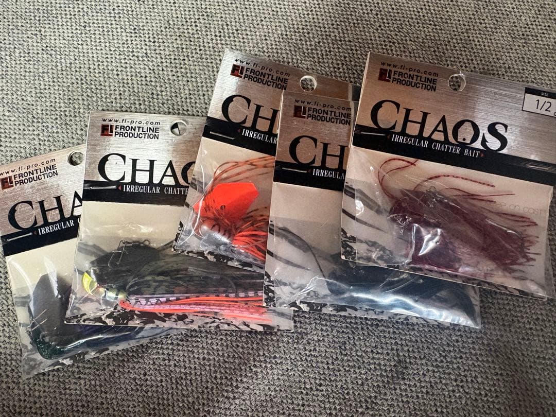 CHAOS チャター17個セット 3/8oz 1/2oz★