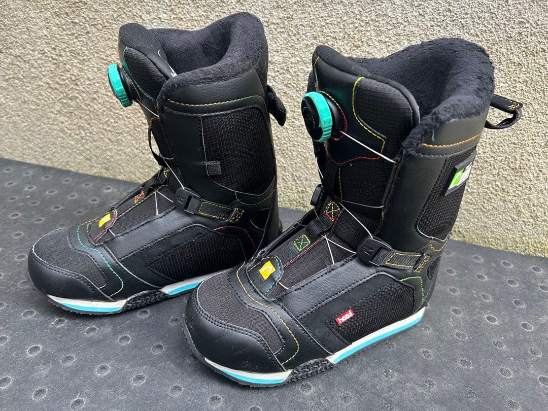 HEAD キッズ 3点セット / ボード127cm ブーツ22.5〜23.5cm