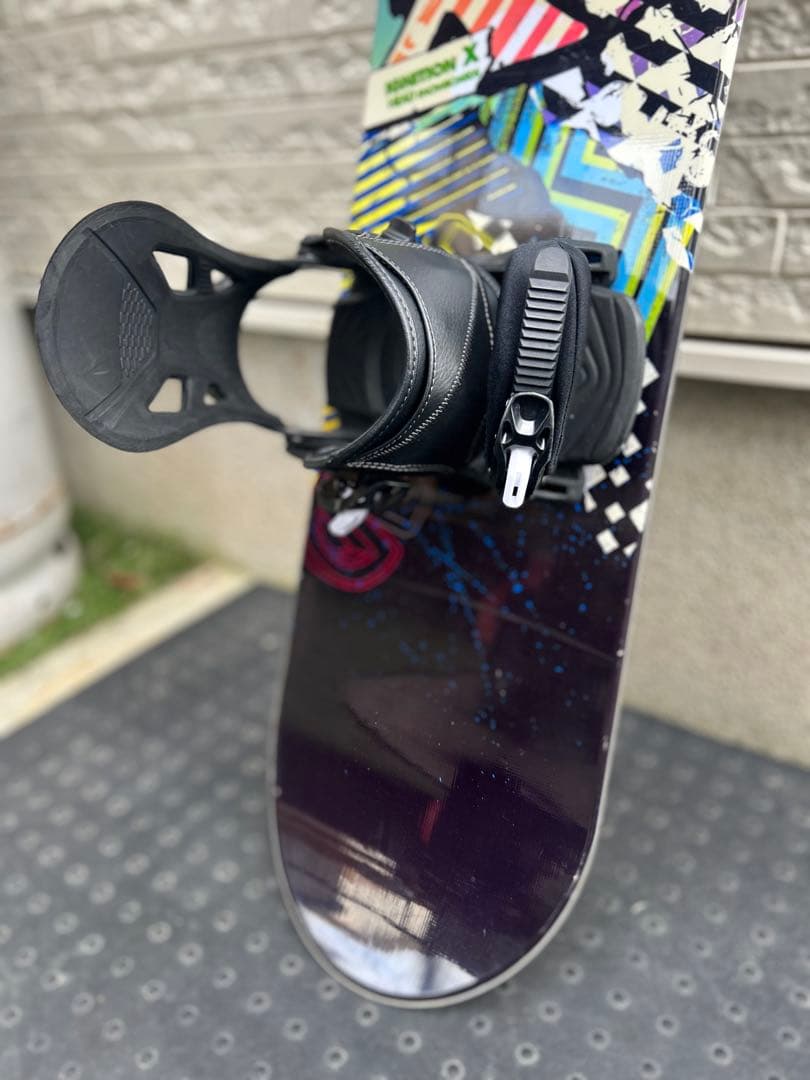 HEAD キッズ 3点セット / ボード127cm ブーツ22.5〜23.5cm