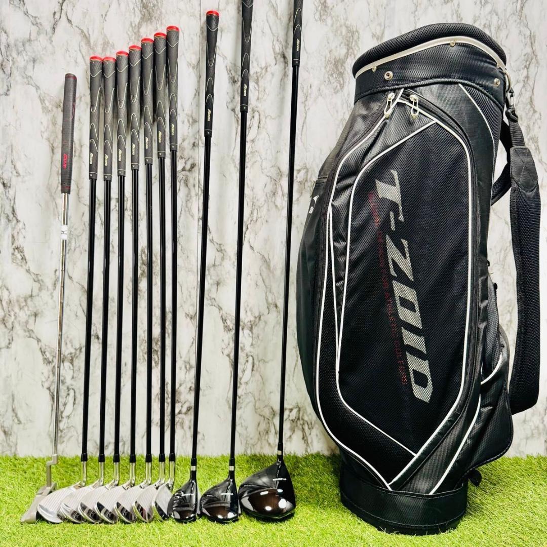 【初心者推奨】ミズノ T-ZOID RV-02 メンズゴルフセット 11本 S