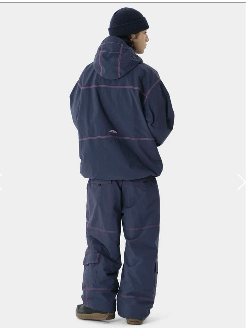 Dimito ネイビー スノーボードウェアセット