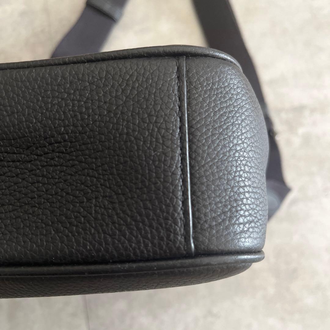 COACH ショルダーバッグ 黒 レザー