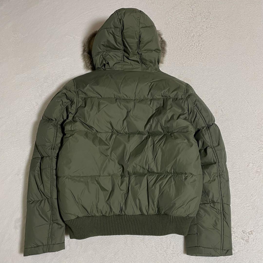 WOOL RICH ダウンジャケット ファー付 短丈 L