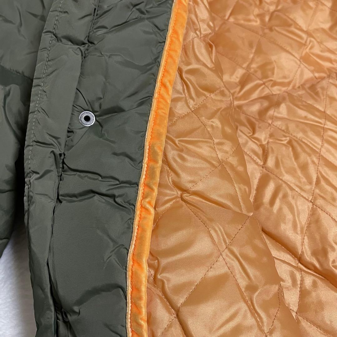 WOOL RICH ダウンジャケット ファー付 短丈 L