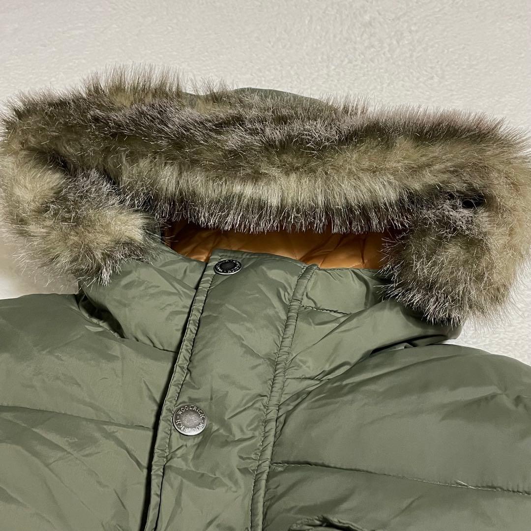 WOOL RICH ダウンジャケット ファー付 短丈 L