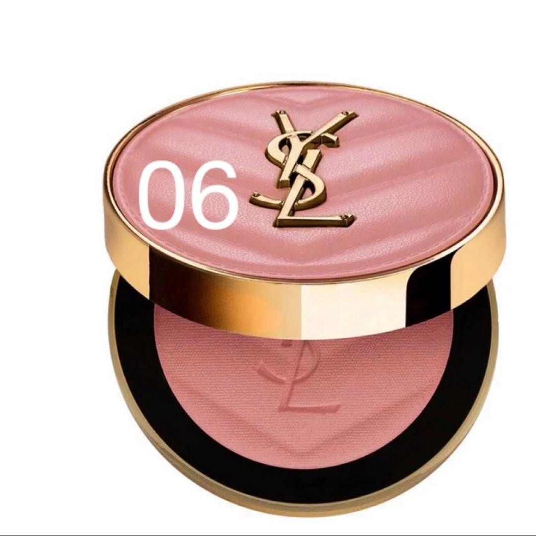 YSL メイクミー　ブラッシュパウダー　06 ローズヘイズ
