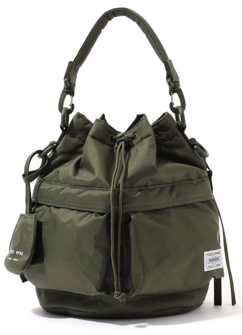 【新品・完売品】HYKE × PORTER TOOL BAG オリーブ 25AW