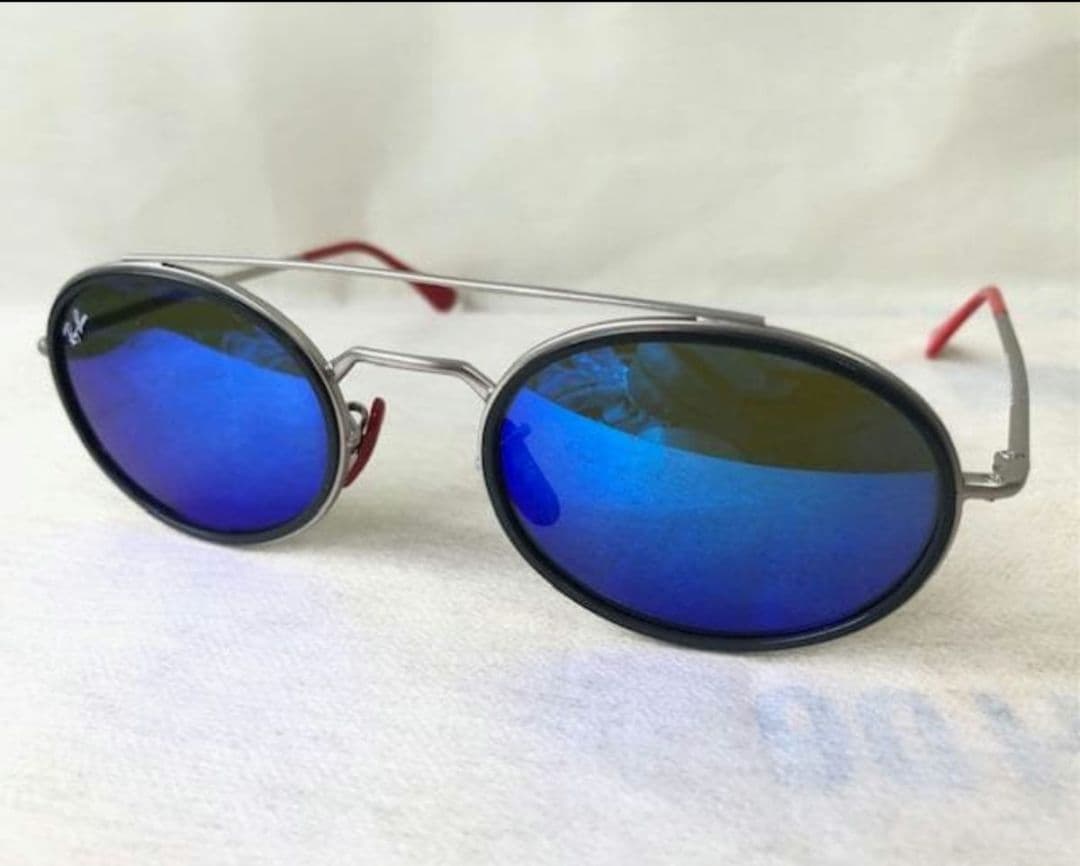 新品レイバンxフェラーリ限定品サングラス1ラウンド眼鏡メガネめがねFerrari