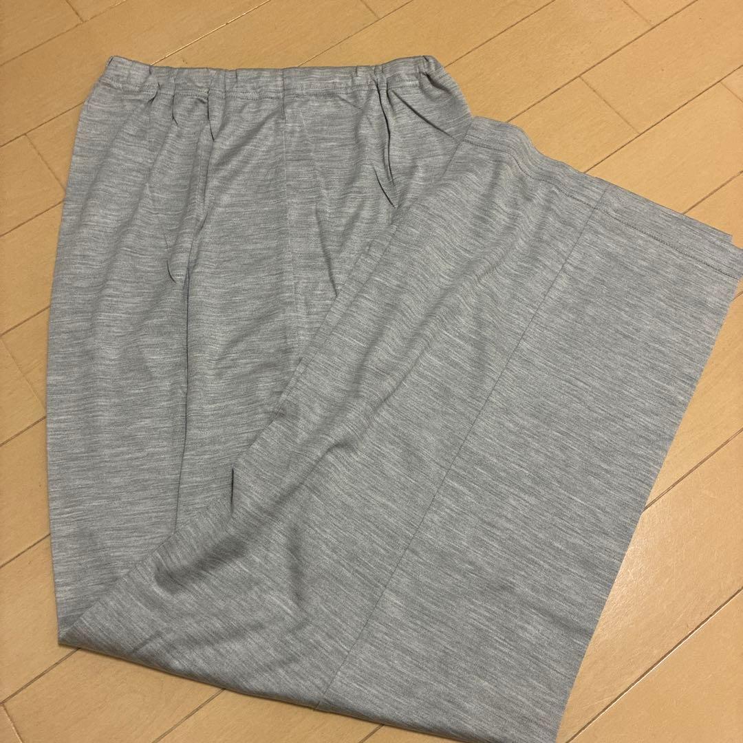 新品！ワコール 睡眠科学 シルクパジャマ☆Ｌサイズ　レディース　グレー